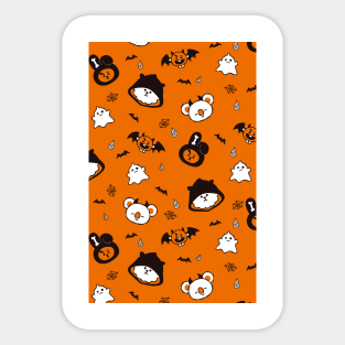 BT21 Halloween Pattern Sticker